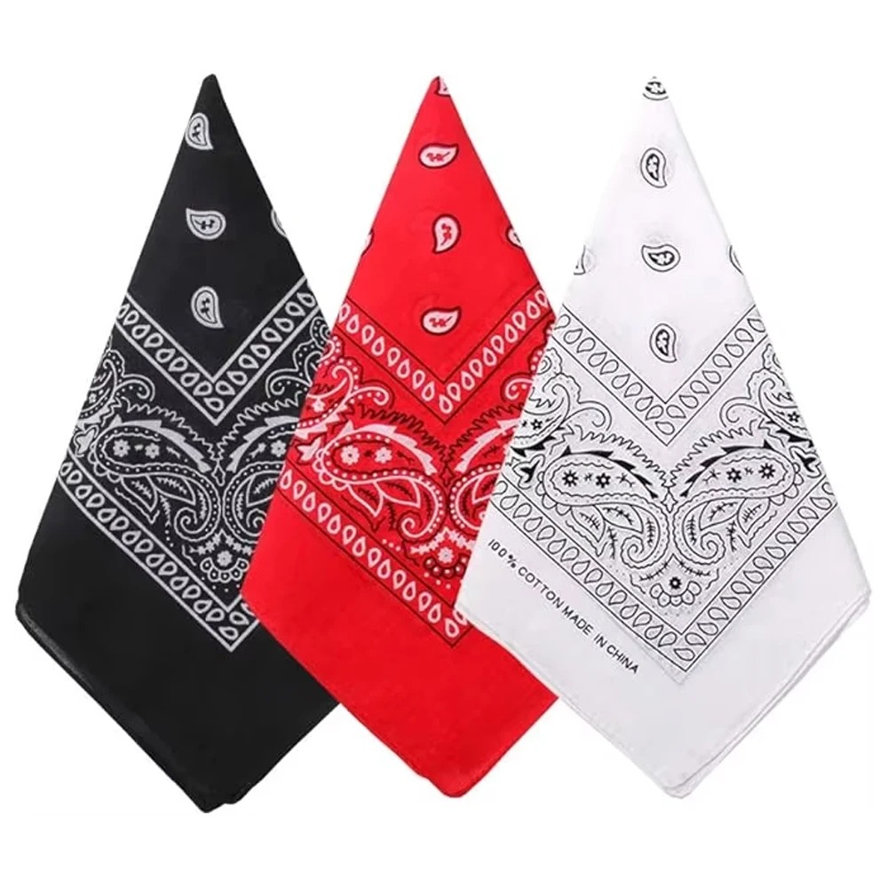 Handkerchief Cotton Men - Bandana unisexe pour hommes et femmes,