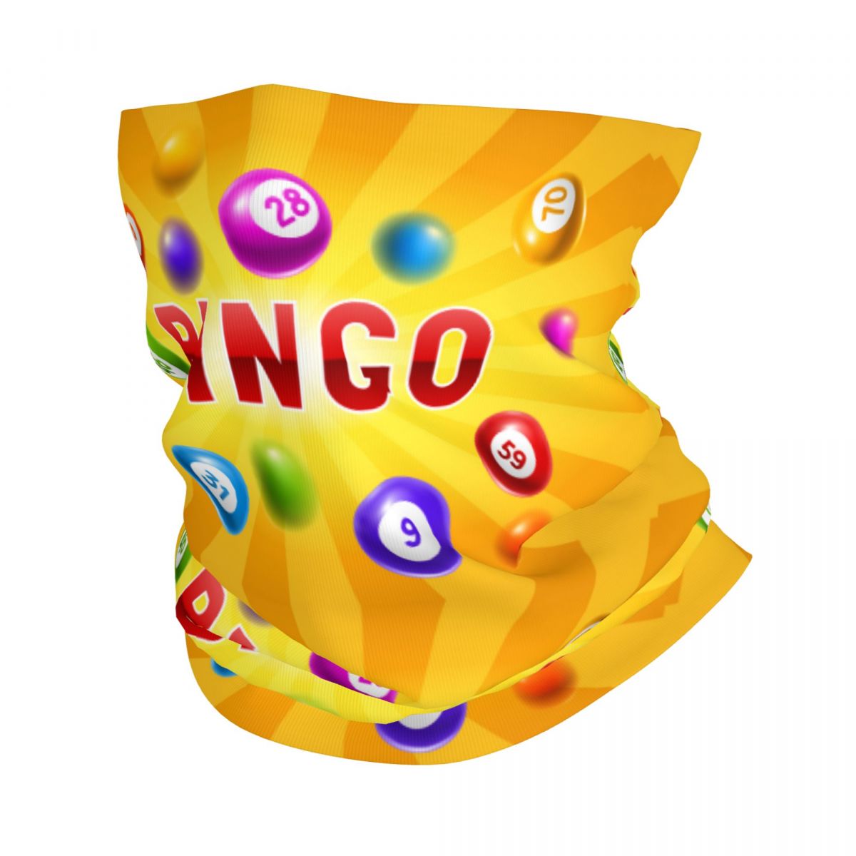 Neck Warmer Tube - Bandana de Bingo personnalisé, chauffe-cou pour