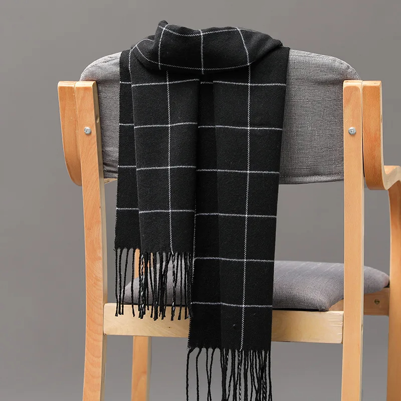 Muffler Men Wool - Écharpe en cachemire pour hommes, garde