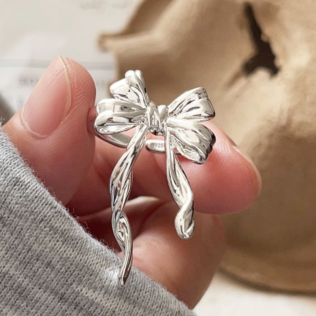 Tie Clip Silver - Bagues en argent Sterling 925 pour