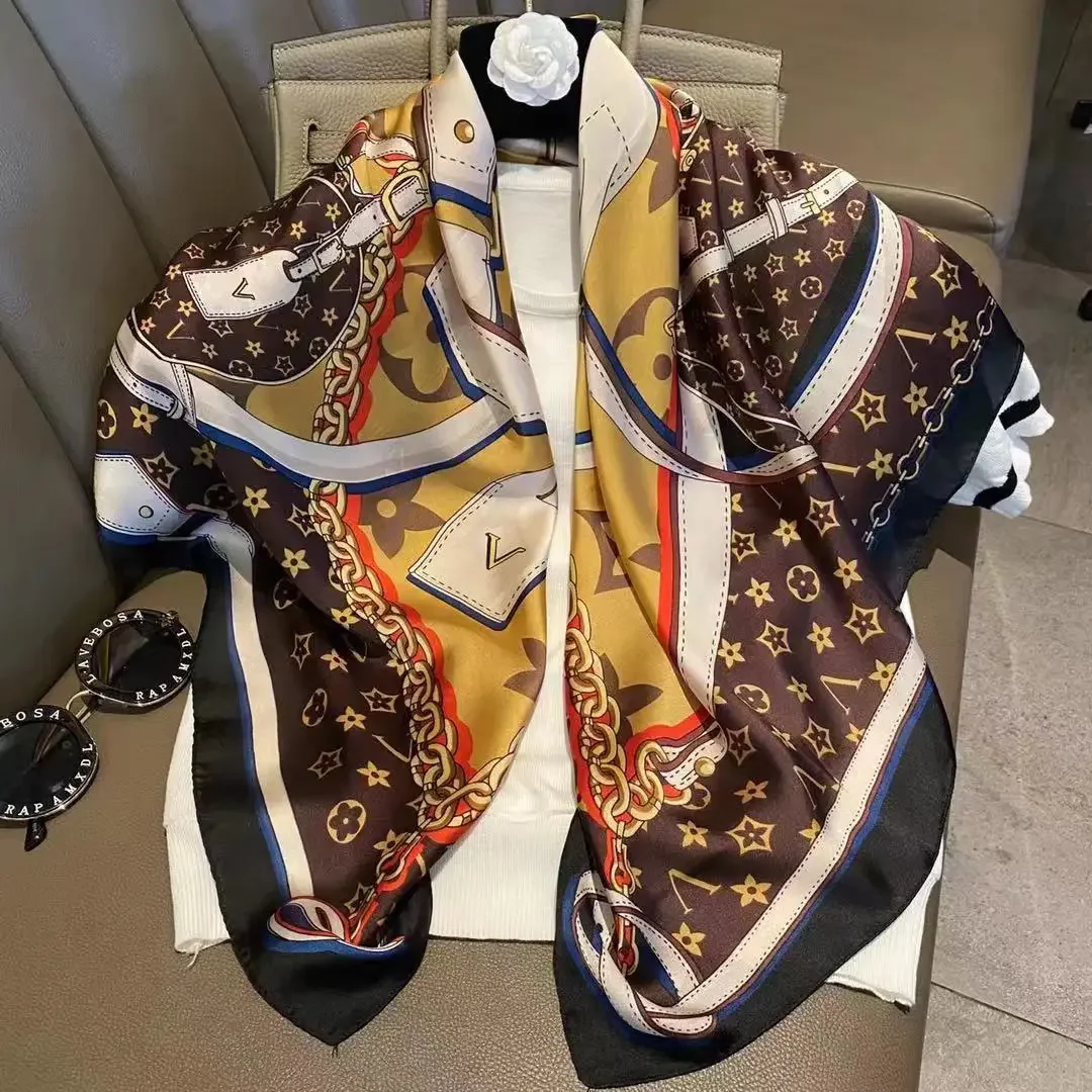 Silk Tie Striped - Foulard en soie 90 de luxe