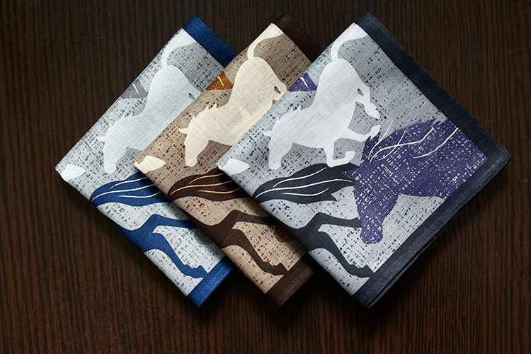Handkerchief Cotton Men - Mouchoirs de poche en coton japonais