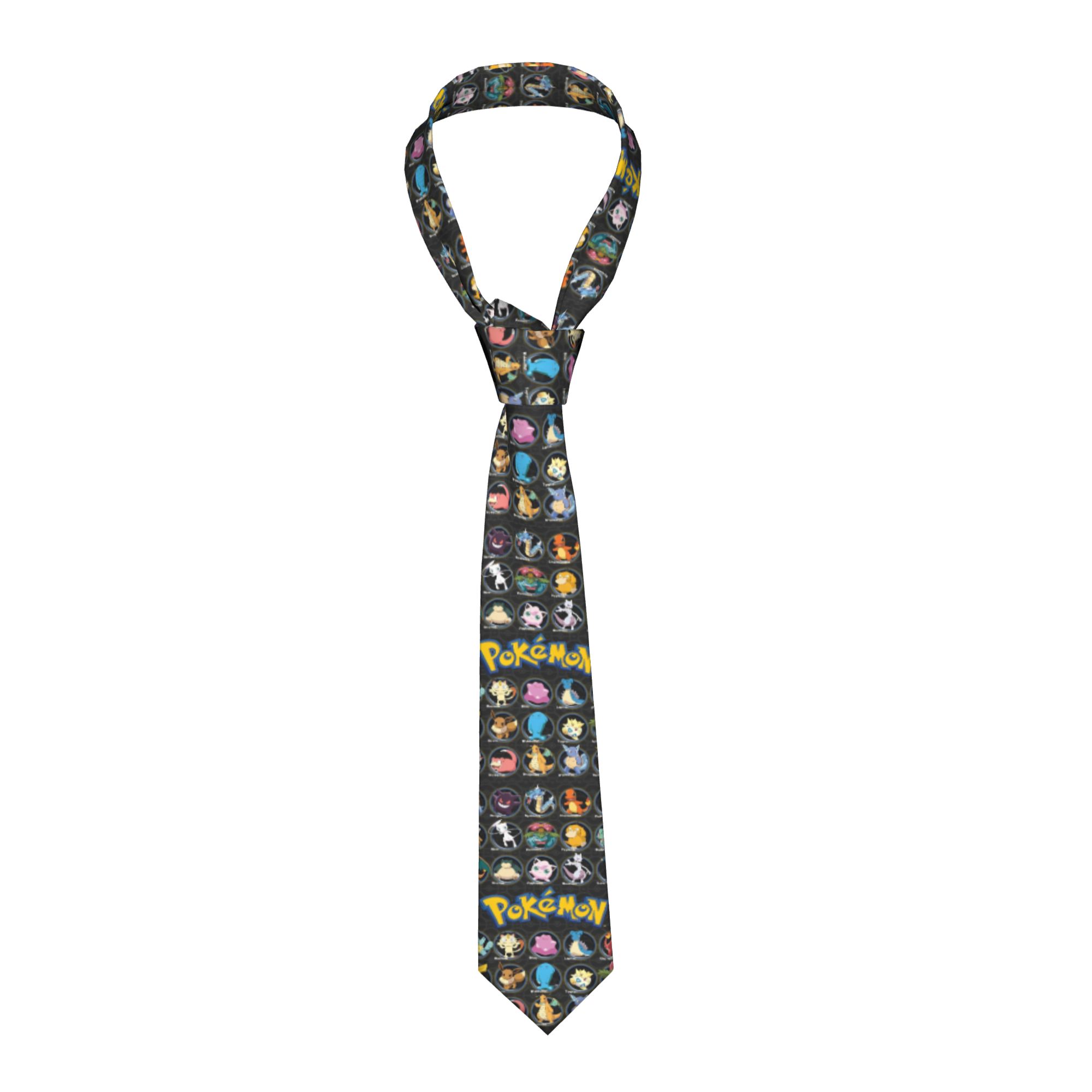 Skinny Tie Men - Cravates à motifs de personnages de