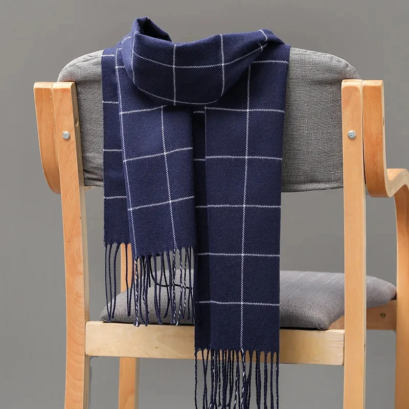 Muffler Men Wool - Écharpe en cachemire pour hommes, garde