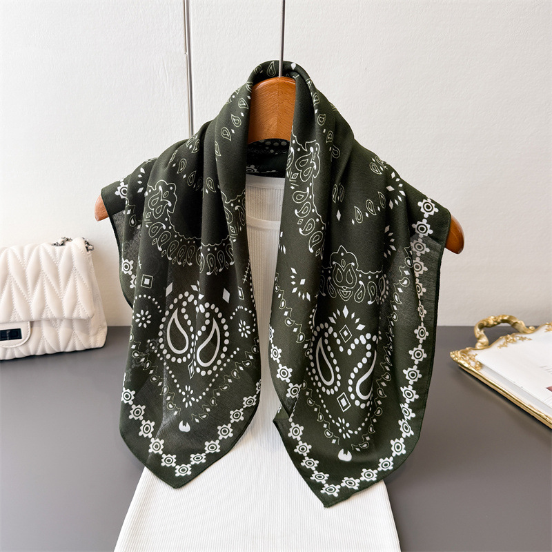 Foulard carré en pur coton pou - Bandana Cotton avis et prix