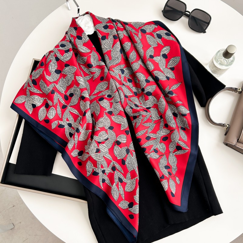 Foulard carré 90 cm de haute q - Ascot Neck Scarf avis et prix