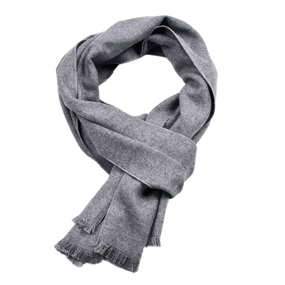 Écharpe en cachemire de couleu - Muffler Men Wool avis et prix