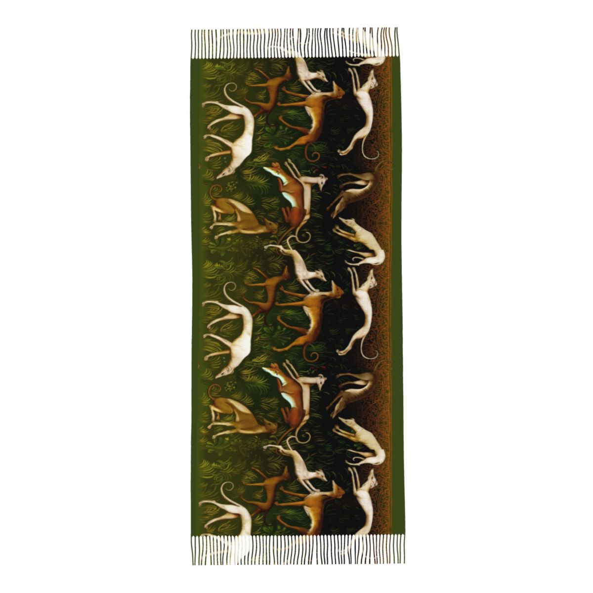 Greyhounds châle enveloppement - Pashmina Wrap Large avis et prix