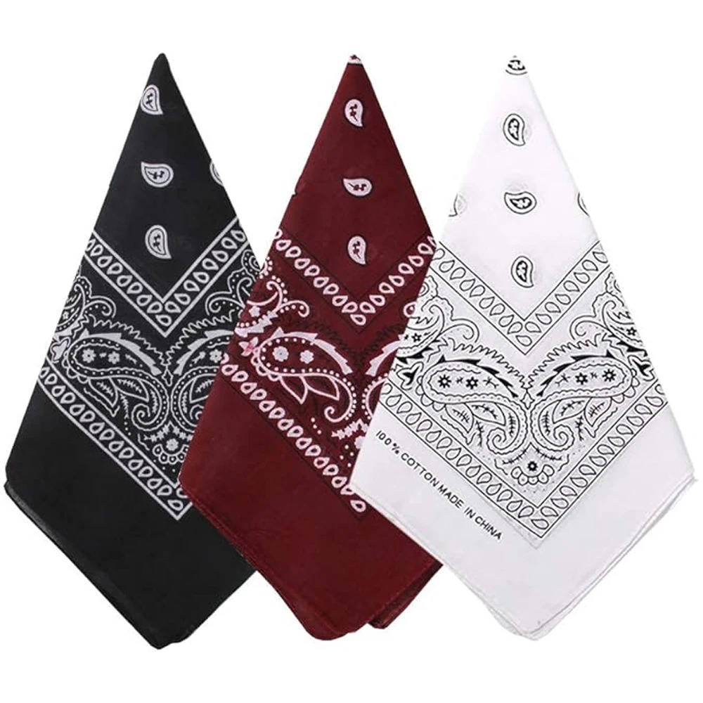 Bandana unisexe pour hommes et - Handkerchief Cotton Men avis et prix
