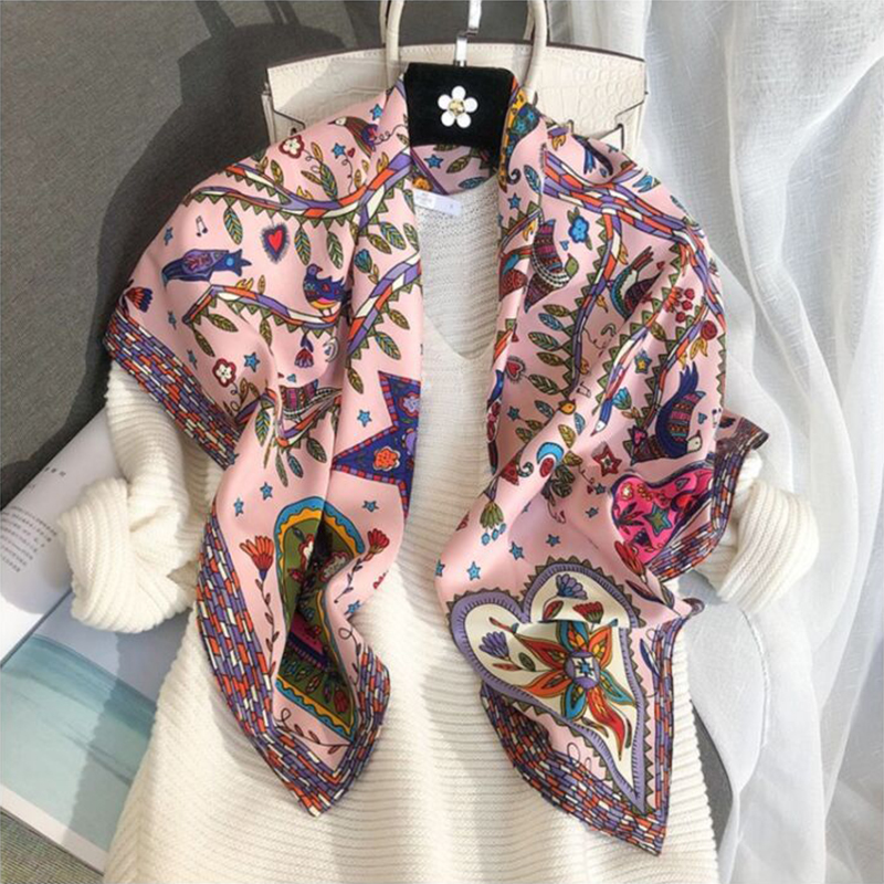 Foulard Carré en Coton Sergé p - Bandana Cotton avis et prix
