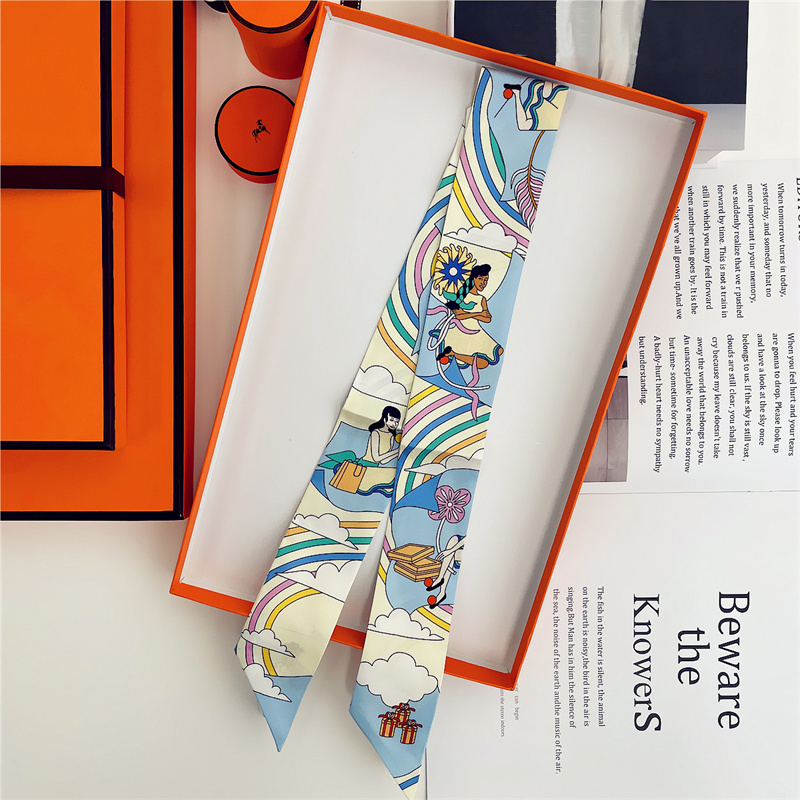 Foulard en soie de mûrier pour - Ascot Neck Scarf avis et prix