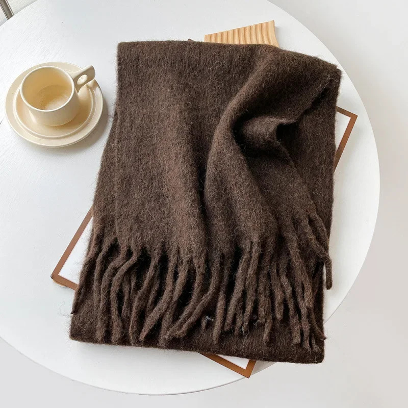 Écharpe dame automne hiver sol - Muffler Men Wool avis et prix