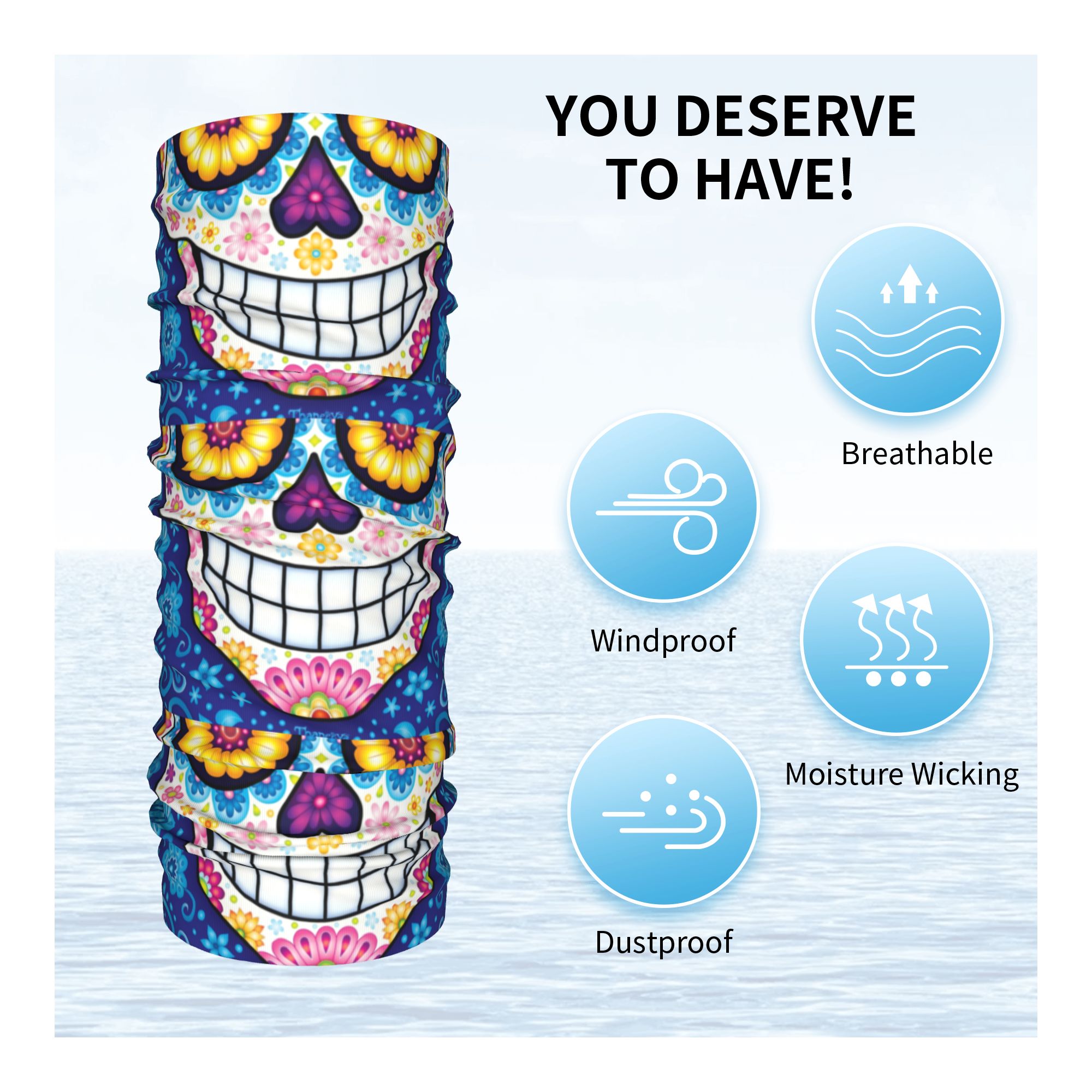 Cache-cou d'hiver personnalisé - Neck Warmer Tube avis et prix