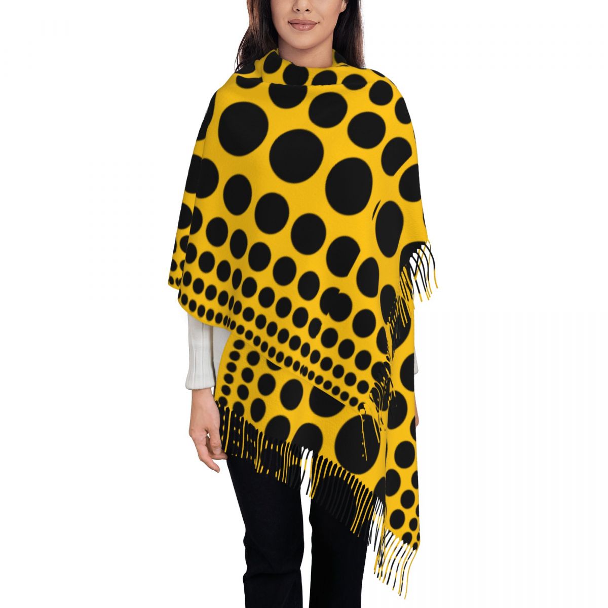 Infinity – écharpe à pois pour - Infinity Scarf Knit avis et prix