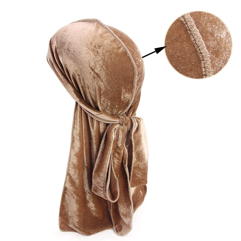 Durag en velours pour hommes,  - Bandana Doo Rag avis et prix