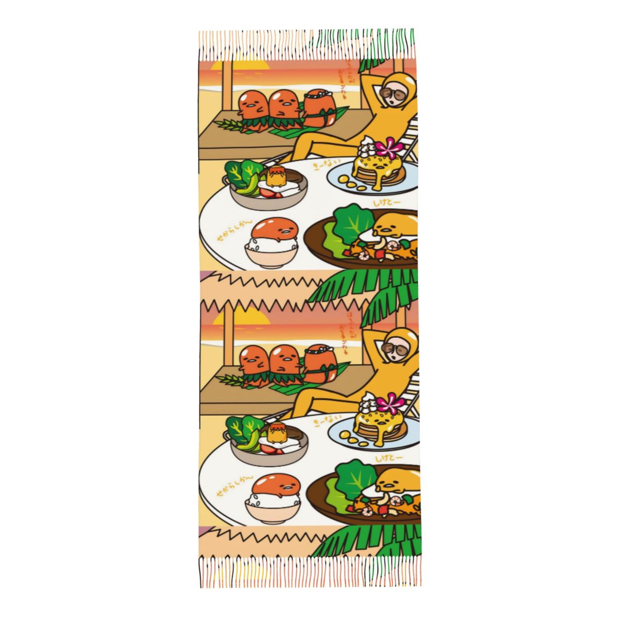 Écharpe femme avec gland Gudet - Pashmina Wrap Large avis et prix