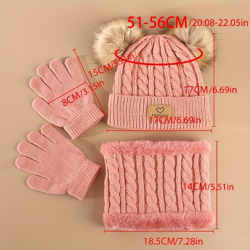 Bonnet et écharpe et gants inf - Infinity Scarf Knit avis et prix