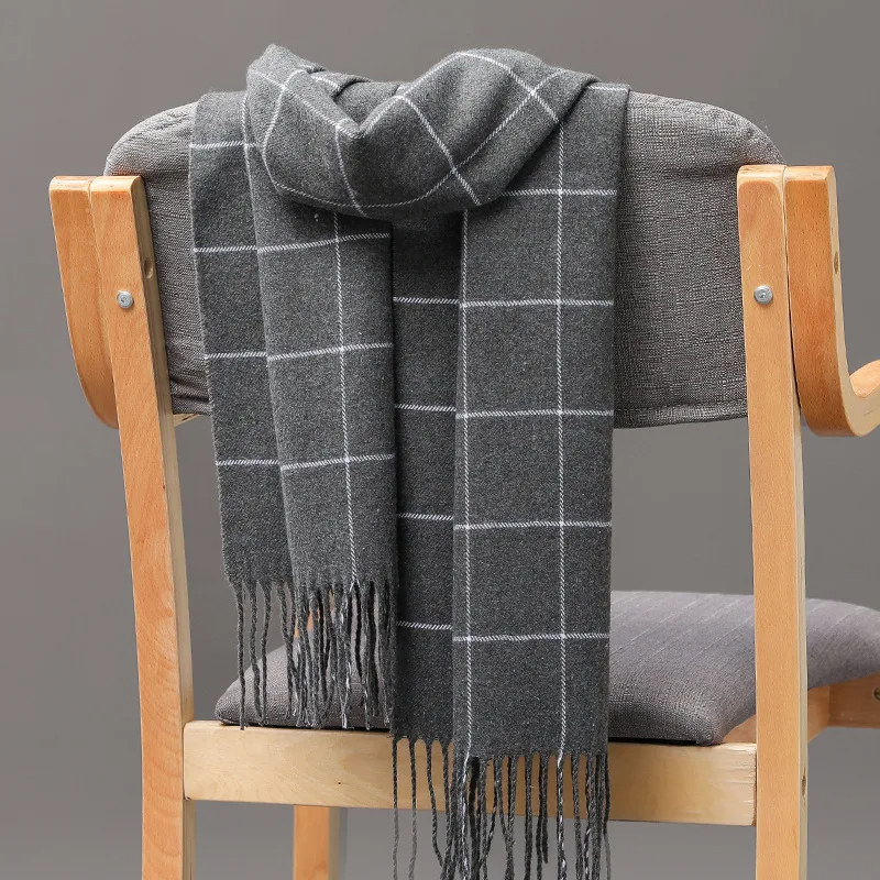Écharpe en cachemire pour homm - Muffler Men Wool avis et prix
