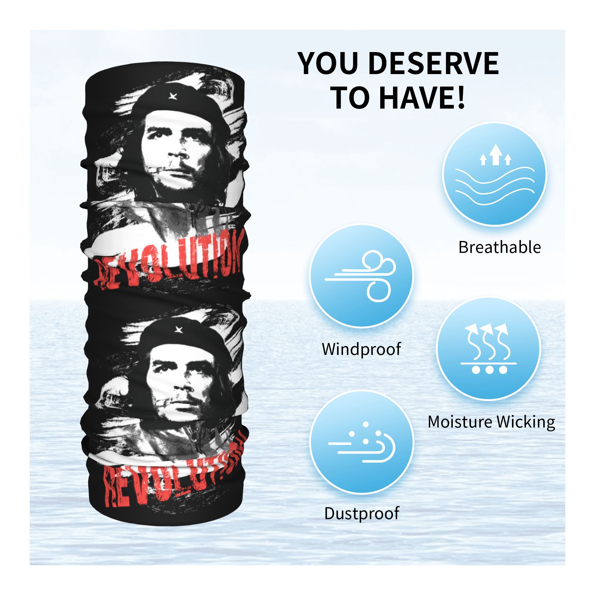 Personnalisé Che Guevara révol - Neck Warmer Tube avis et prix