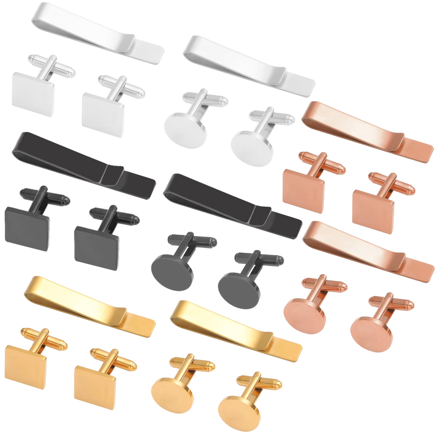 Freeteeme nouvelle mode bouton - Tie Bar Set Gift avis et prix