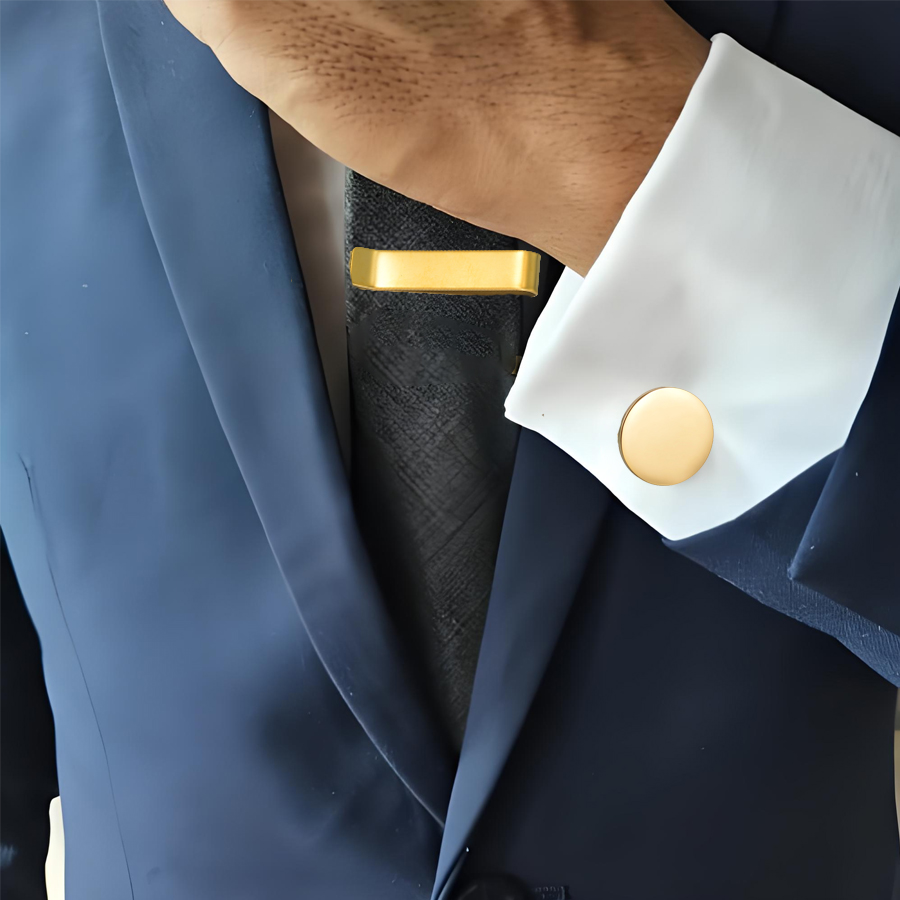 Freeteeme nouvelle mode bouton - Tie Bar Set Gift avis et prix