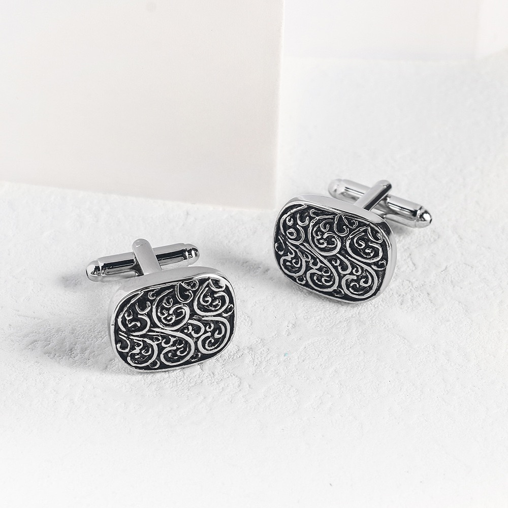 Boutons de manchette en or de  - Tie Clip Silver avis et prix