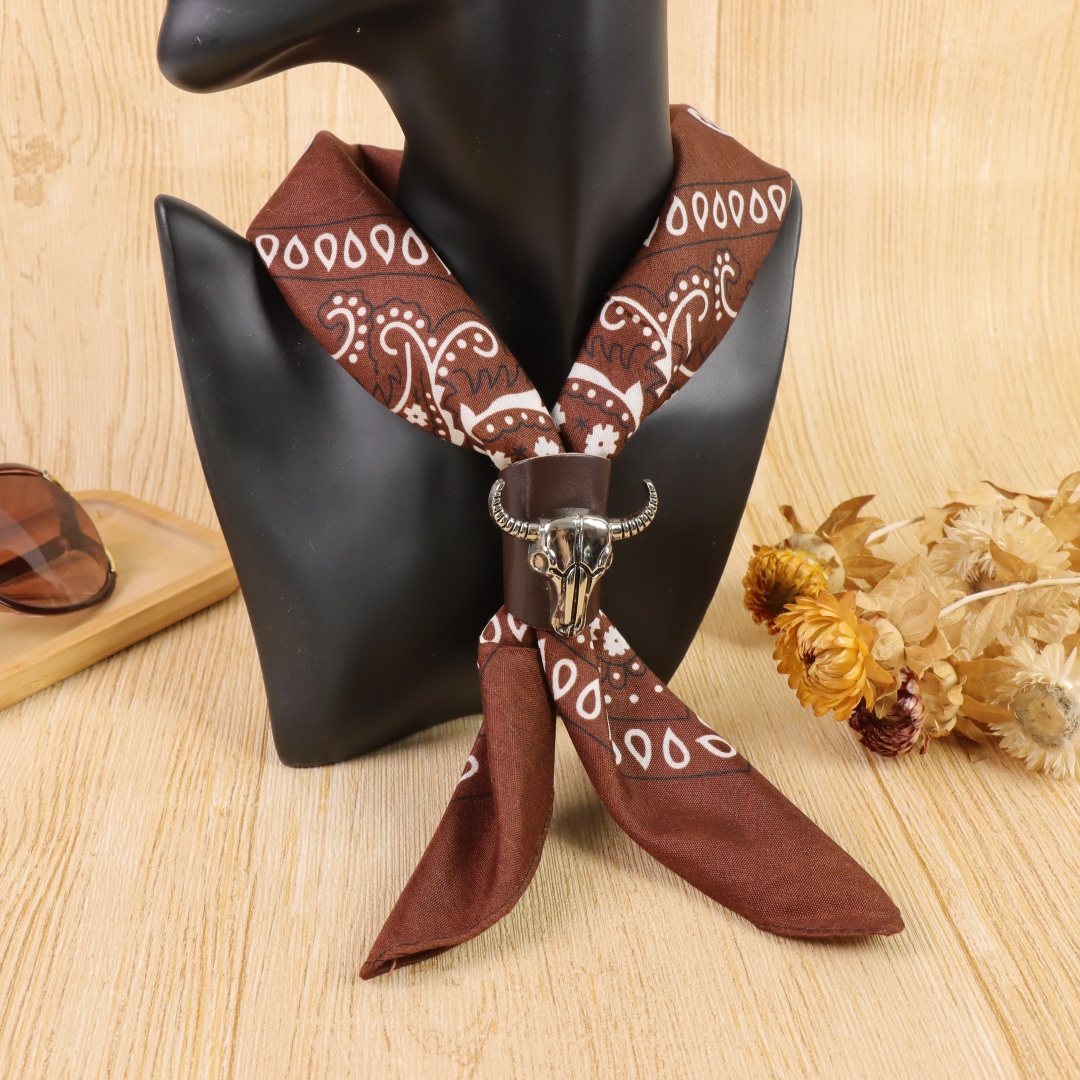 Foulard carré en coton artisti - Bandana Cotton avis et prix