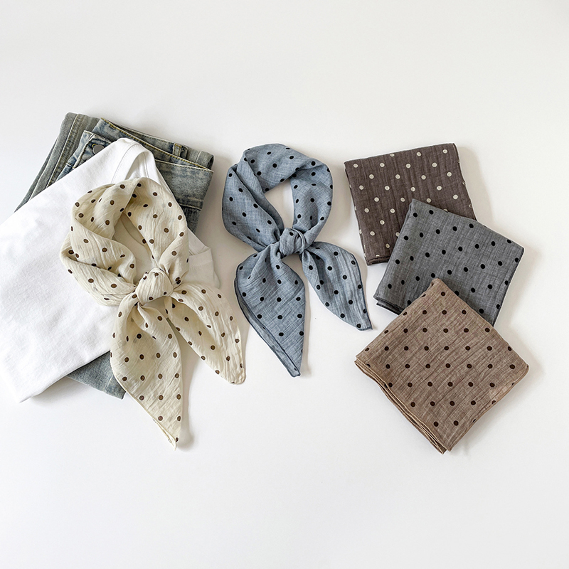 Nouveau Foulard Carré Uni en C - Bandana Cotton avis et prix