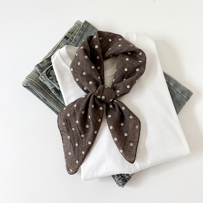 Nouveau Foulard Carré Uni en C - Bandana Cotton avis et prix