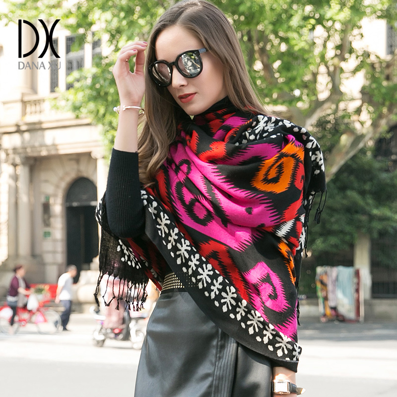 Grand Pashmina Chaud en Laine  - Pashmina Wrap Large avis et prix