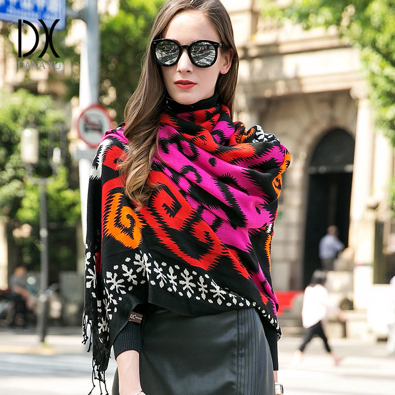 Grand Pashmina Chaud en Laine  - Pashmina Wrap Large avis et prix