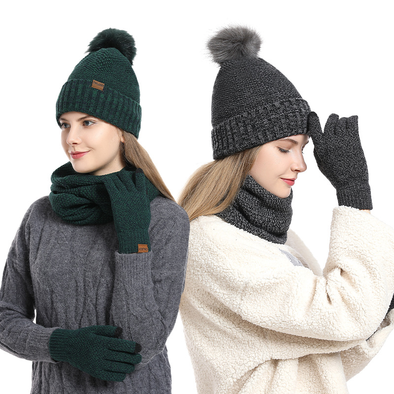 Ensemble tricoté 3 pièces pour - Infinity Scarf Knit avis et prix