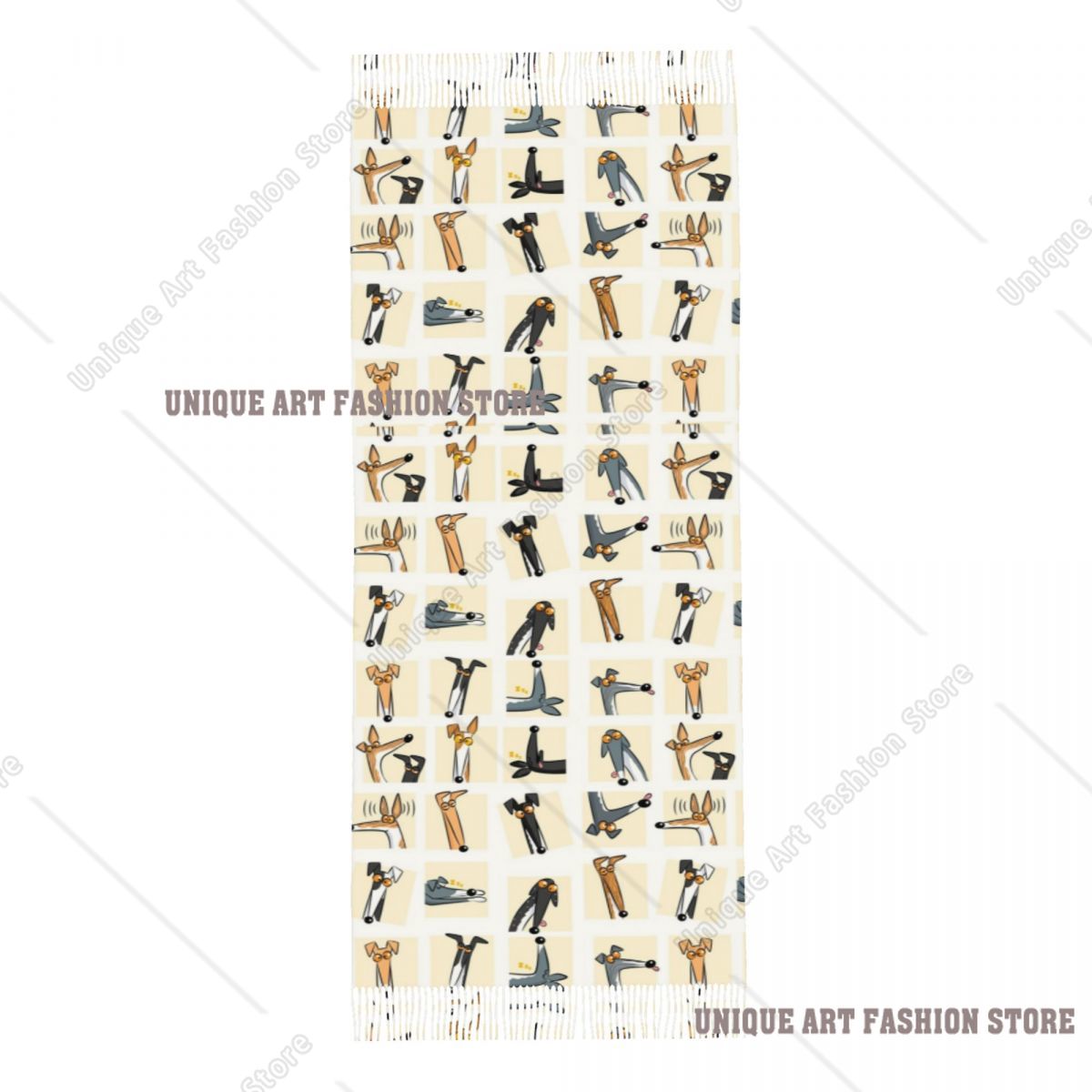 Écharpe à pampilles pour femme - Pashmina Wrap Large avis et prix