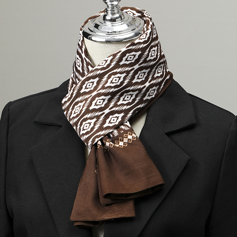 Écharpe pour hommes Imitation  - Scarf Silk Square avis et prix