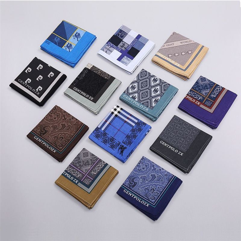 Mouchoir à carreaux imprimé en - Handkerchief Cotton Men avis et prix