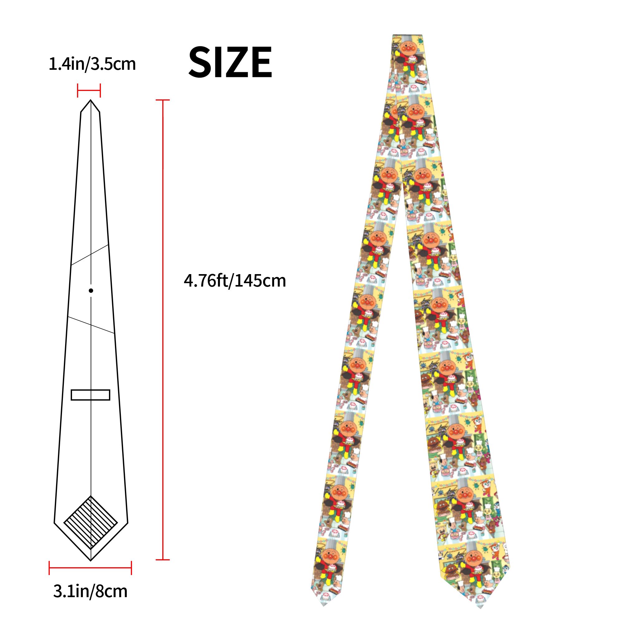 Cravates fines de 8 cm Anpanma - Skinny Tie Men avis et prix