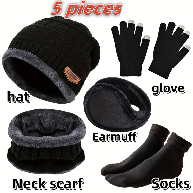 Chapeau d'hiver pour hommes, é - Muffler Men Wool avis et prix