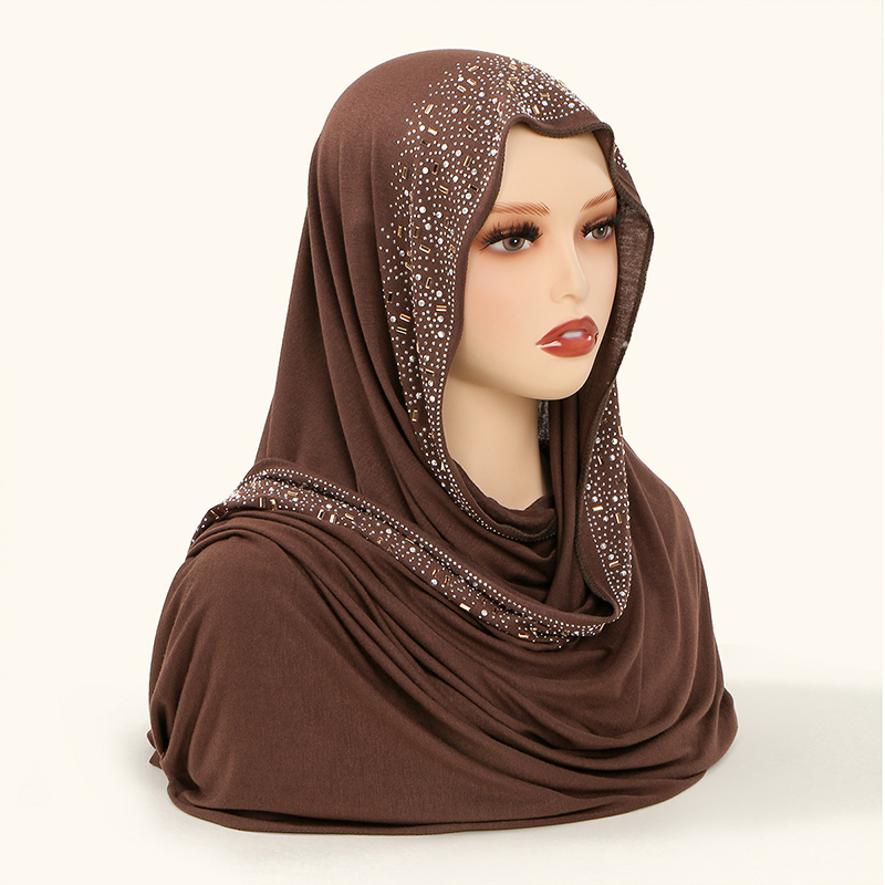Hijab en jersey de coton scint - Bandana Cotton avis et prix