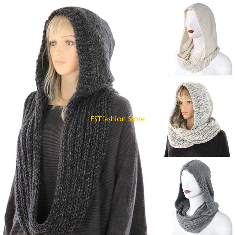 Y5GC – capuche tricotée pour é - Infinity Scarf Knit avis et prix
