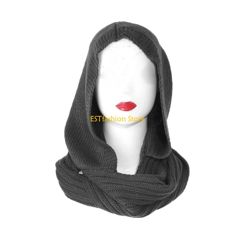 Y5GC – capuche tricotée pour é - Infinity Scarf Knit avis et prix