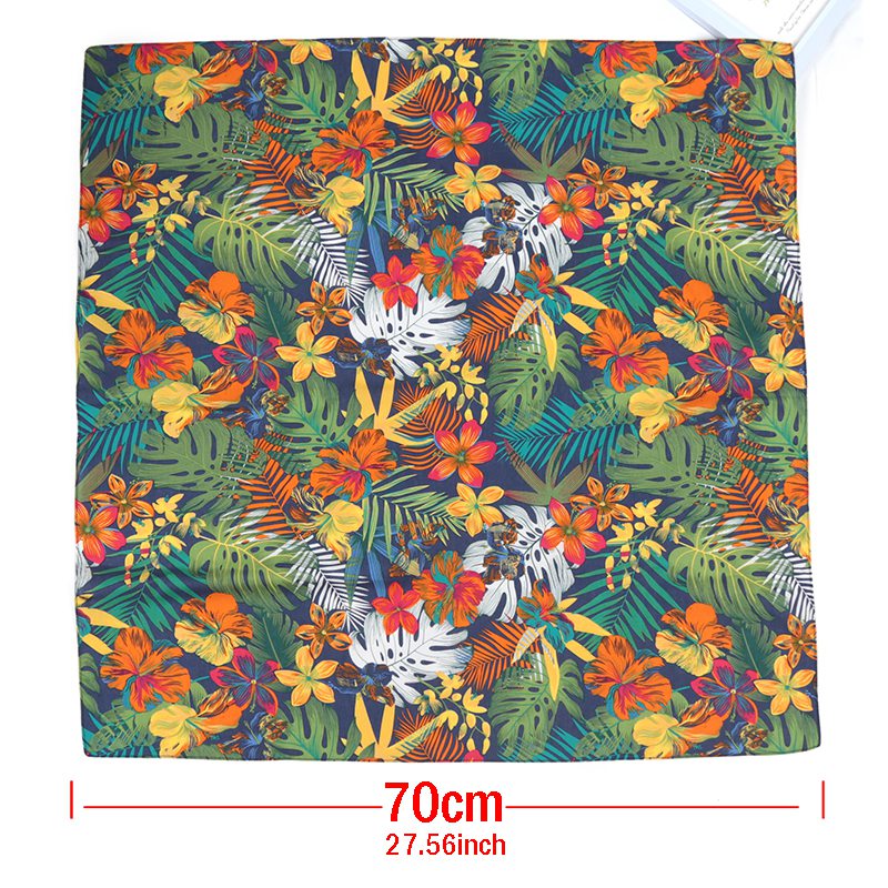 Foulard bandana 70 cm à motifs - Bandana Cotton avis et prix