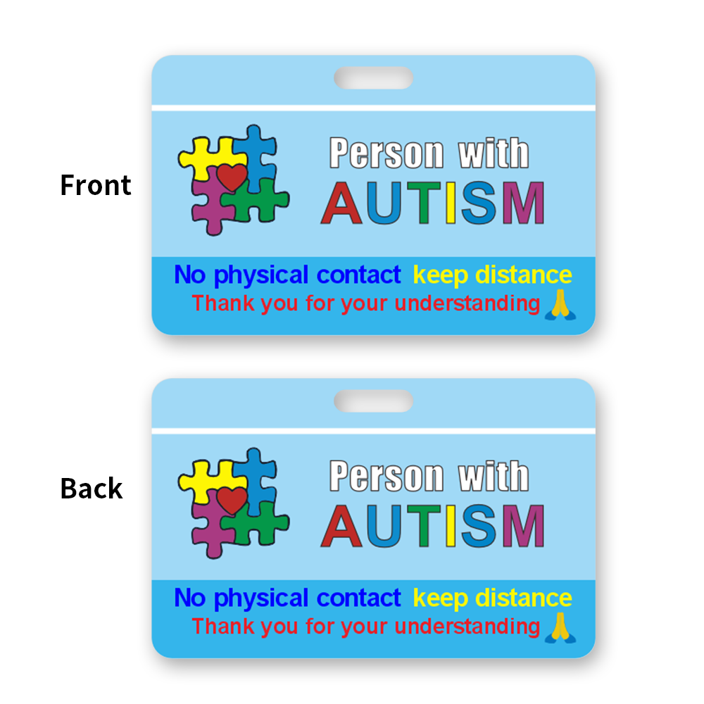 Carte d'identité pour autisme  - Lanyard Badge Holder avis et prix