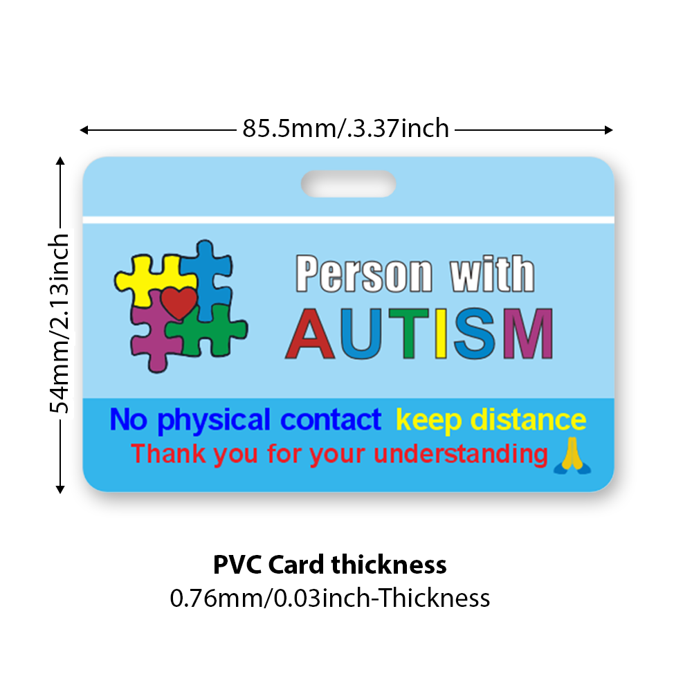 Carte d'identité pour autisme  - Lanyard Badge Holder avis et prix