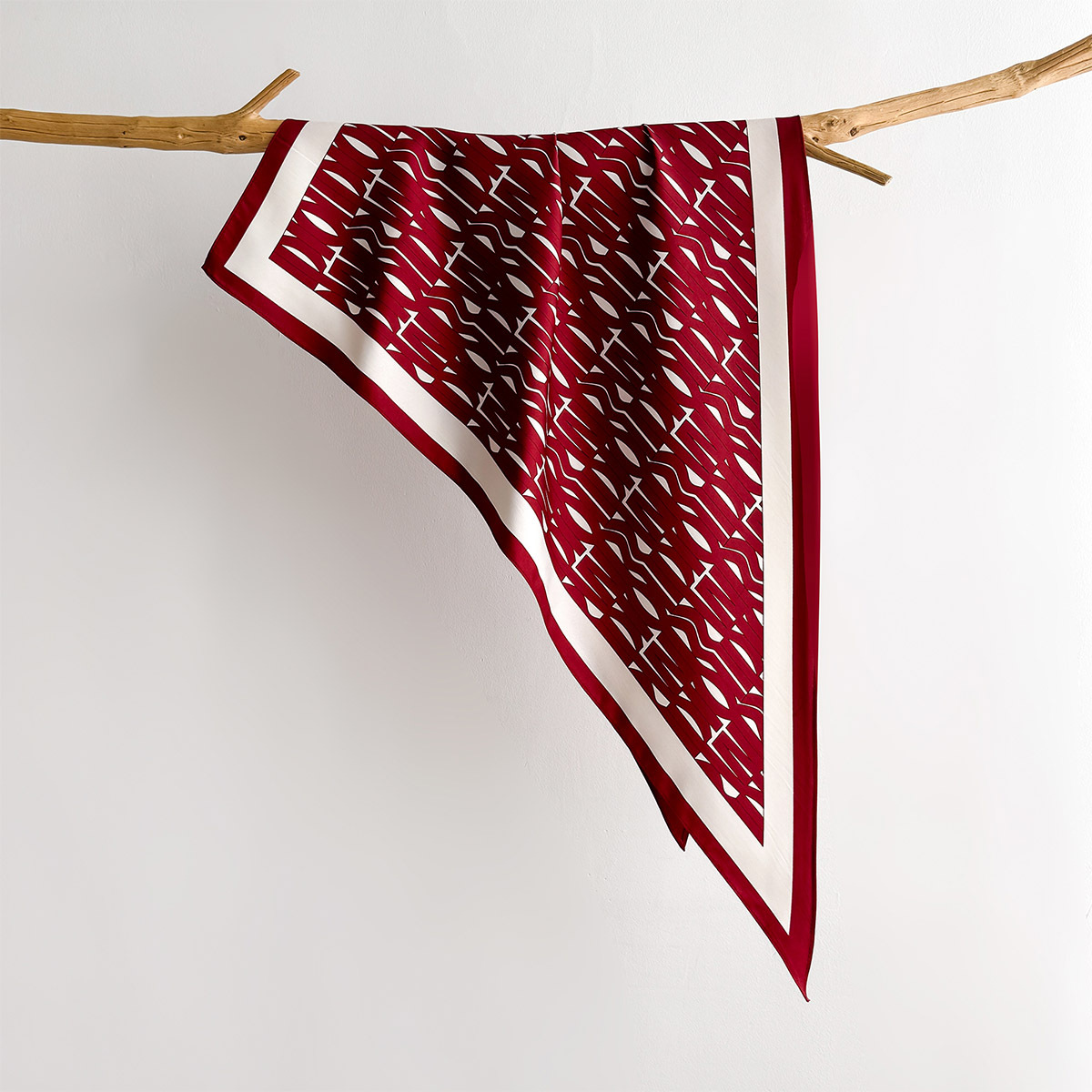 Foulard carré imprimé printani - Scarf Silk Square avis et prix