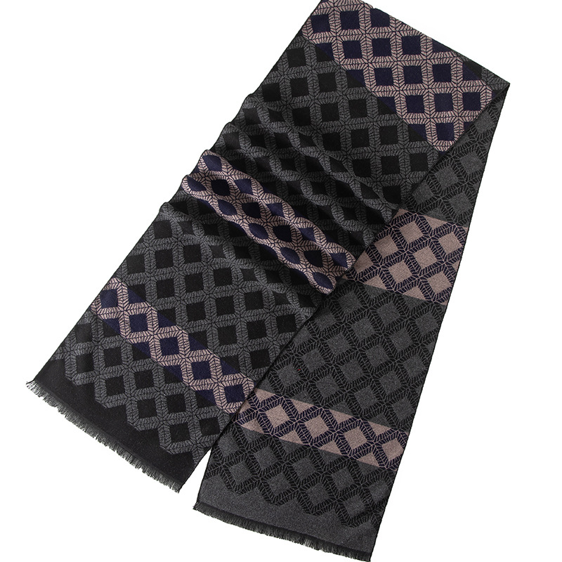 Marque de créateur Plaid hiver - Muffler Men Wool avis et prix