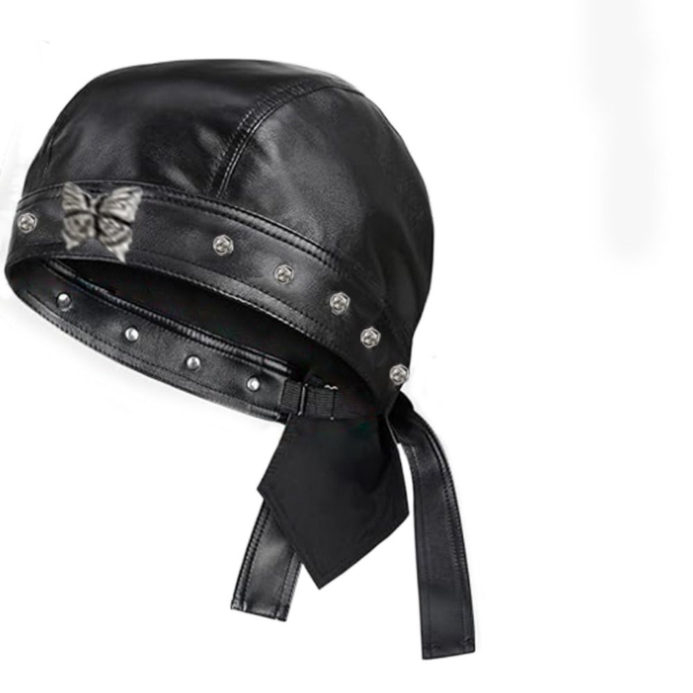 Casquette de motard noire en c - Bandana Doo Rag avis et prix