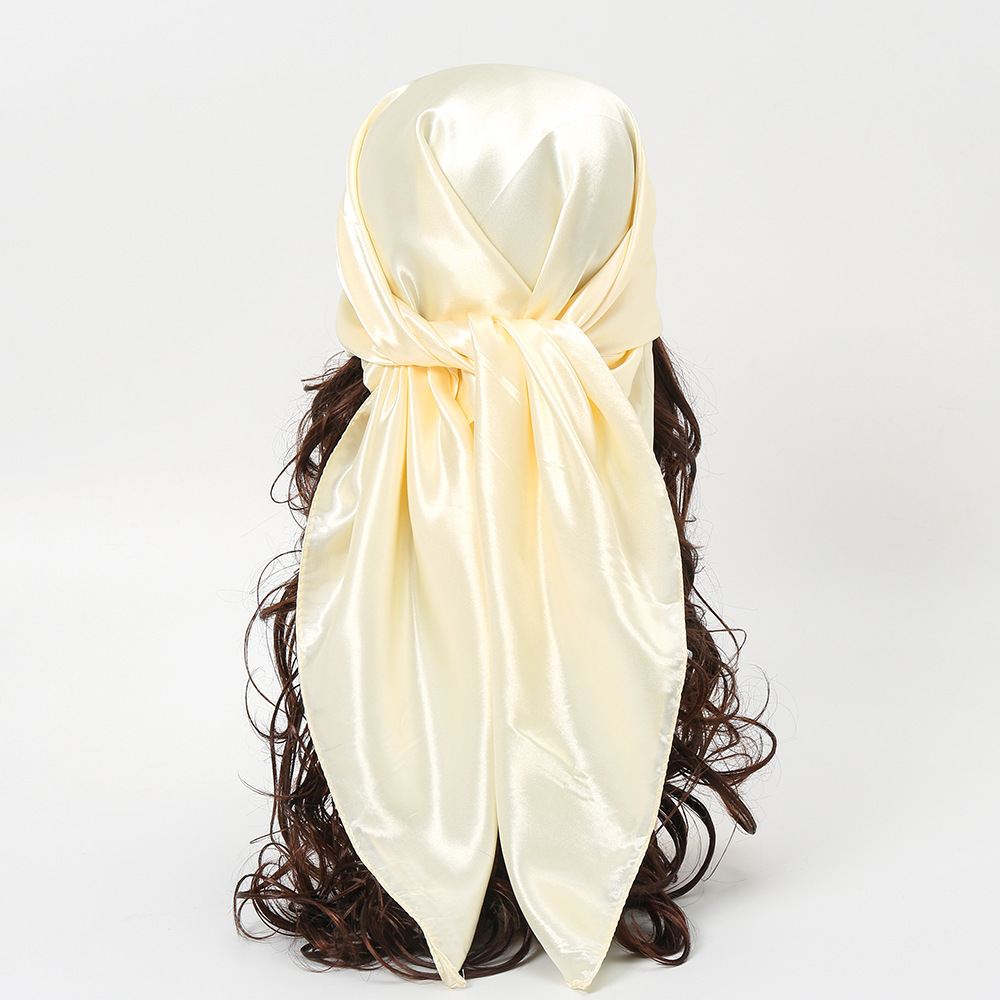 Foulard Hijab pour femmes, 90c - Scarf Silk Square avis et prix