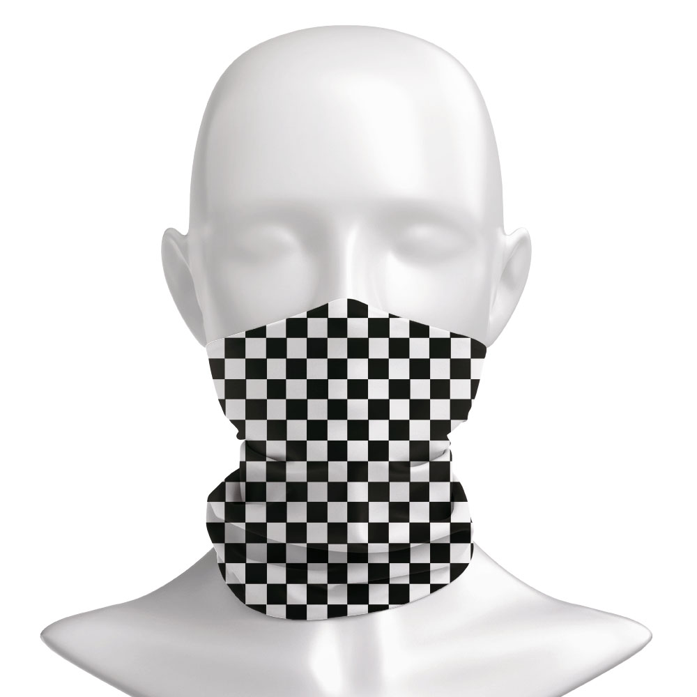 Checkered Ska imprimé bandeau  - Neck Warmer Tube avis et prix